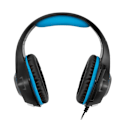 Miniatyrbilde 2 av 8: Headset med mikrofon for PS4 Xbox One, Surround Sound Svart Blå