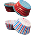 Miniatyrbilde 1 av 5: Pakke med 200 fettsikre papir cupcake-former, stil 4 KLB