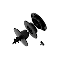 Pikkukuva 3 / 5: Universaalit auton lattiamaton pidikkeet 20 kpl, matonpidikepidikkeet, auton mattosolki, auton maton pidike liukumattomille auton lattiamatoille KLB