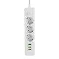 Miniatyrbillede 2 af 8: Smart USB-stikkontakt med EU-stik, 3 porte og 3 stik KLB