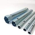 Pikkukuva 4 / 4: Metrinen metallihanallinen putkiavain, yksikappaleinen lukkomutteri 34-40mm KLB