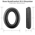 Pikkukuva 2 / 7: Bose QuietComfort 35 ii -kuulokkeiden korvapehmusteet, ensiluokkaiset vaihtopehmusteet Bose-kuulokkeisiin