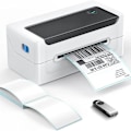 Miniatyrbillede 1 af 8: Etiketprinter, 4x6 skrivebords etiket stregkodeprinter med