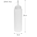 Miniatyrbild 3 av 5: Set med 6) 250 ml plastflaskor med lock - perfekt