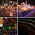 Miniatyrbilde 5 av 5: Globe Lyskjede, 55ft 112 LED Fargerike Fe Lys Vanntett UL Listet KLB