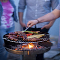 Miniatyrbillede 5 af 7: Rustfrit stålkøkkentang, 30 cm lang grilltang-grill kødpincet,