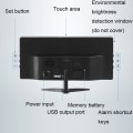 Miniatyrbillede 4 af 6: 6615A LED Elektronisk Ur Smart Digital Bordur (Blå)