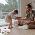 Miniatyrbilde 8 av 8: Klistrende kuppel Smart Trap + 2 limdisker; Effektiv mot lopper, mygg og