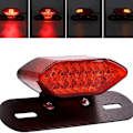 Miniatyrbillede 1 af 5: Motorcykel LED baglygter, motorcykel blinklys, bagbremselygte indikator, nummerpladelys