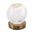 Miniatyrbilde 4 av 8: Romantisk bordlampe i 16 farger med fjernkontroll, sfærisk KLB