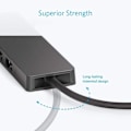 Miniatyrbillede 7 af 8: 4-port USB 3.0 hub, ultra-slank data USB hub, ingen opladning