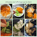 Miniatyrbillede 4 af 5: Rustfrit stål grøntsagssnitter skræller tilbehør til TM5 TM6 Thermomix KLB