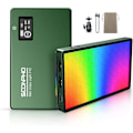Miniatyrbillede 1 af 8: LED Videolys RGB LED Videolys Aluminium USB Genopladelig LED Videolys