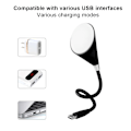 Pikkukuva 8 / 8: Mini langaton Bluetooth-kaiutin Älykäs kosketus USB LED-valo KLB