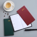 Miniatyrbilde 5 av 6: Planlegger 2024 (7'' x 3.9''), Månedlig Ukentlig Organizer for Time Red KLB