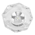 Miniatyrbillede 8 af 8: LED K9 Glas Multicolor 3D Krystal Display Lys Base Stativ KLB
