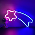Miniatyrbild 1 av 6: Meteor Neon Meteor Neon Skylt Stjärnvägglampa KLB