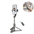 Miniatyrbillede 2 af 8: 3 i 1 Telefon Gimbal Stabilisator Selfie Stick Stativ 86cm 5 Dele med KLB