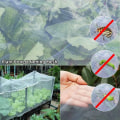 Miniatyrbillede 3 af 7: Have net, ultra-fint have net drivhus beskyttelse net