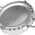 Miniatyrbillede 1 af 4: Stor empanada-maskine, 6\" rustfrit stål