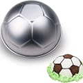 Miniatyrbillede 1 af 5: Kageform halv fodbold form bageform værktøj