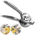 Miniatyrbillede 1 af 7: Citronpresser Citruspresser i rustfrit stål Manuel håndpresser Juicer KLB