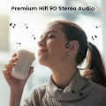 Miniatyrbilde 6 av 8: Air Open Ear Bone Conduction Headphones Trådløs Bluetooth 5.0