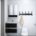 Miniatyrbillede 4 af 5: Vægmonteret knagerække, knagerække i rustfrit stål til badeværelset, robust vægmonteret knagerække, kjole