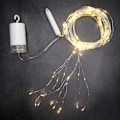 Miniatyrbillede 3 af 7: LED lysbundt, vandkande feelyss 8 modes 200 LED varm hvid