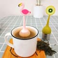 Miniatyrbilde 5 av 5: Silikon teinfuser, 3 stk urtefilter, søt 304