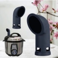 Miniatyrbild 5 av 5: Silikonångavledare, Instant Pot/XL tryckkokare tillbehör, alla kvartsstorlekar, pryl för kök/husbil (svart)