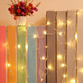Miniatyrbillede 5 af 8: 8,5 m 100 LED EU-stik AC220V musiklyssnor til festival KLB