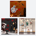 Pikkukuva 1 / 5: Uudet Halloween-ikkunatarrat, suuret pelottavat demonitarrat Halloween-juhlan koristeluun, veriset kädet ja jalat DIY-tarrat lasille perhekouluun (H)