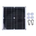 Miniatyrbillede 3 af 8: Vandtæt 15W monokrystallinsk silicium solpanel KLB