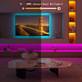 Miniatyrbillede 4 af 5: LED-Strips 20m Bluetooth RGB LED-strimler farveskiftende LED-lys