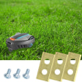 Miniatyrbilde 4 av 7: Pakke med 30 titan-erstatningsblad for Worx robotgressklippere KLB