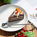 Miniatyrbillede 4 af 5: 6 stk. rustfrit stål juleskeer, dessertskeer stil 1 KLB