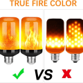 Miniatyrbilde 3 av 7: Realistisk LED-flammepære - 3 moduser