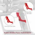 Miniatyrbillede 4 af 5: Stykke Heavy Duty Trigger Switch til Dyson V10 V11 Støvsuger Power Trigger Switch