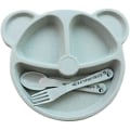 Miniatyrbild 4 av 8: Kylewo 3-delad barnservis set, uppdelad barnservis set BPA-fri | KLB