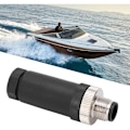 Miniatyrbild 2 av 5: Fältinstallerbar kontakt för NMEA 2000-kontakt M12 5-kärnig IP67 Vattentät båttillbehör för Lowrance-nätverk KLB