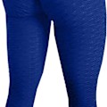 Miniatyrbilde 1 av 4: Berømte leggings, kvinners rumpe løftende yogabukser høye 01 blå KLB