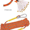 Miniatyrbillede 2 af 6: Udendørs reb diameter 8mm tyk nylon reb, 10m/20m KLB