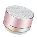 Miniatyrbilde 1 av 8: Mini liten bærbar trådløs Bluetooth-høyttaler med LED-lys