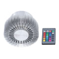 Miniatyrbillede 5 af 8: LED-loftslampe, 360° belysning, 24-knaps kontrol, LED-lampe KLB