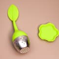 Miniatyrbilde 5 av 5: Teinfuser med fat 100% matkvalitet silikon te-filter &
