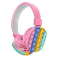 Pikkukuva 1 / 8: Bluetooth-kuulokkeet, langattomat stereokuulokkeet, vaaleanpunaiset