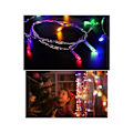Miniatyrbilde 3 av 5: Nettlyslenke, 192 LED-nettlys 3M X 2M 8 Vanntett energimodus, dimbar for soverom julebryllupsfest hjemmehage, farge KLB