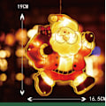 Miniatyrbild 3 av 5: Julgransbelysning för fönster, 6-pack, julgransbelysning för fönster, varmvita batteridrivna LED-lampor