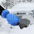 Pikkukuva 3 / 8: Jääraappa säädettävällä hansikkaalla, sininen KLB